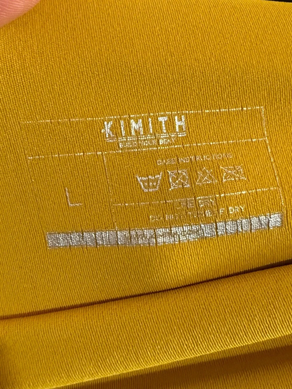 Women’s Large Stretch Leggings in Mustard Yellow